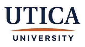 Логотип университета Ютика